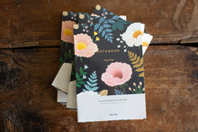 Load image into Gallery viewer, Black Poppy Notebook
