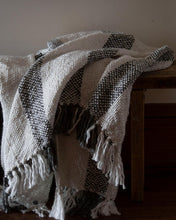Load image into Gallery viewer, Hand Woven Quinn Throw Gray
