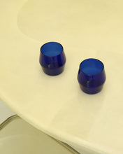 Load image into Gallery viewer, Century Glasses: Cobalt (Set of Two)
